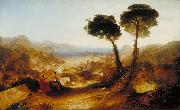 Joseph Mallord William Turner The Bay of Baiae, with Apollo and the Sibyl Sweden oil painting artist